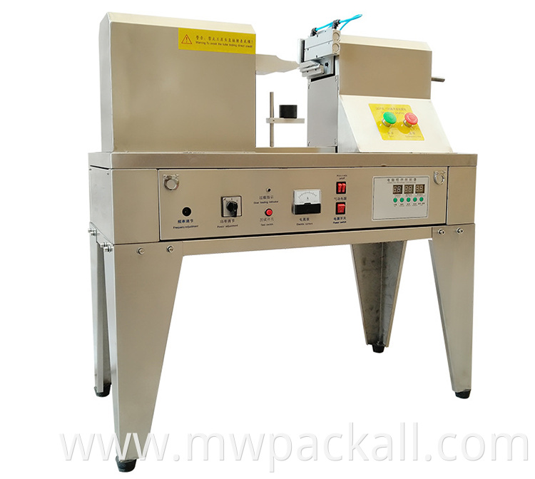 semi-automatic with date coding plastic tube packaging machine for cosmetics